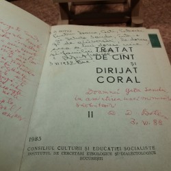 D. D. Botez -Tratat de Cint si Dirijat coral Vol. II